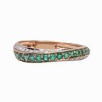 золотые кольца с драгоценными камнями 17097581